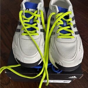 Adidas Athletic Shoes - Gray and Neon Yellow